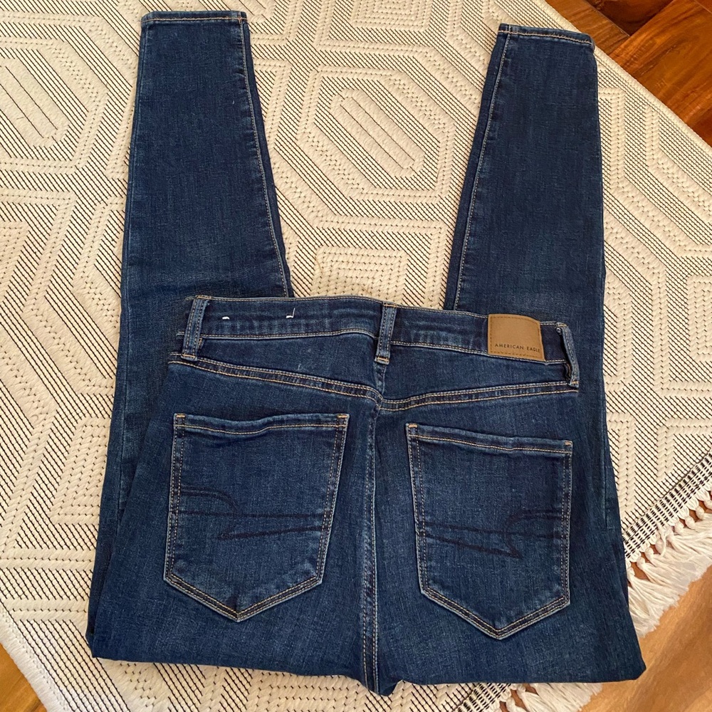 American Eagle Jeans Super Hi-Rise Jegging,SZ 4 Short